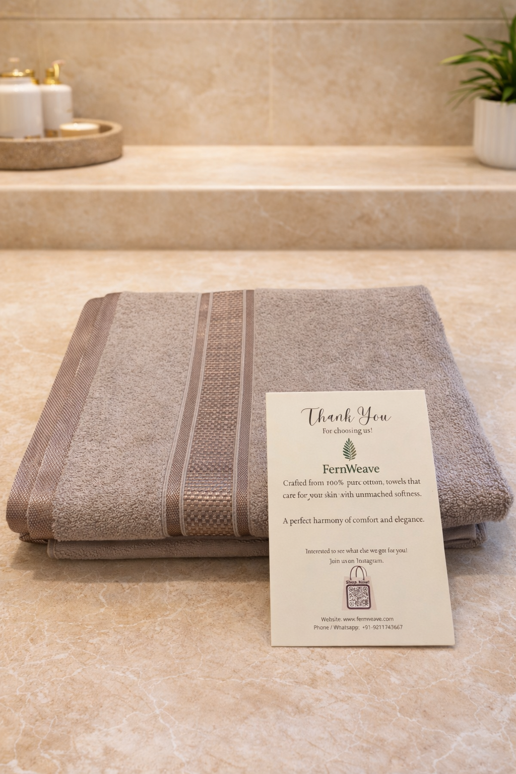 FernWeave Emperor Towel - Image 1